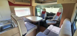 Autocaravana Burstner Ixeo 664 perfilada 4 plazas