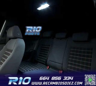 KIT 8 BOMBILLAS LED INTERIOR PARA HONDA CIVIC 06-12