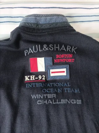 Jersey Paul & Shark Talla XL Azul