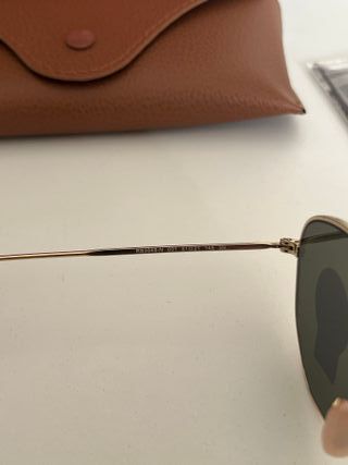 Occhiali da sole Ray-Ban Hexagonal oro/verdi
