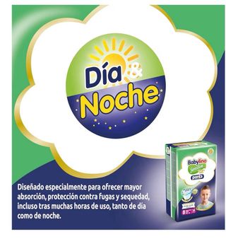 Pañales Babylino Sensitive Talla 8 >20kgs (84 uds)