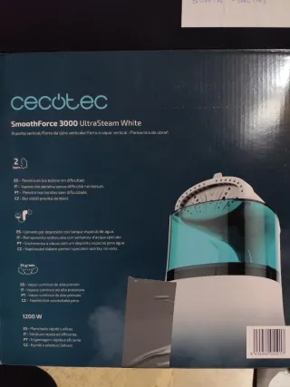 Cecotec Plancha Vertical Smoothforce