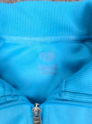 Sudadera Nike cremallera azul y blanco