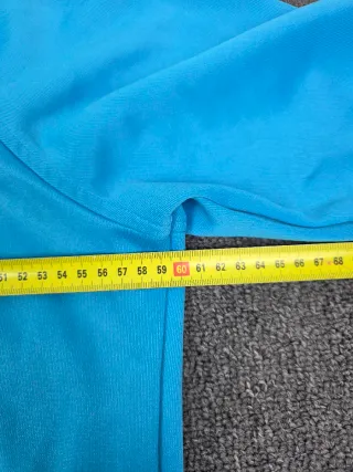 Sudadera Nike cremallera azul y blanco