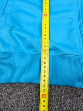 Sudadera Nike cremallera azul y blanco