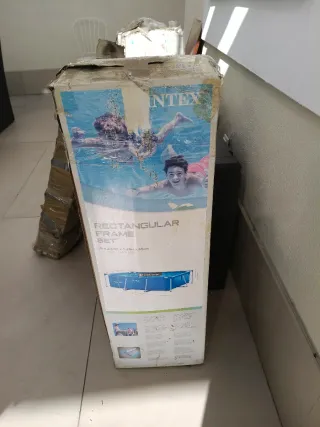 Piscina Rectangular Intex Frame Set