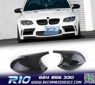 CARCASAS ESPEJOS RETROVISORES BMW E81 E82 LCI 10-14 CARBONO