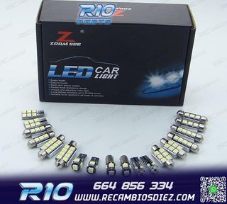 KIT 19 BOMBILLAS LED INTERIOR PARA PORSCHE CAYMAN 987 05-12