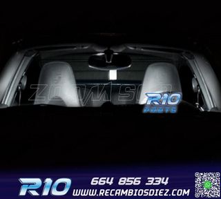 KIT 12 BOMBILLAS LED INTERIOR PARA PORSCHE 911 997 CARRERA T
