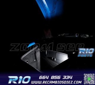 KIT 12 BOMBILLAS LED INTERIOR PARA PORSCHE 911 997 CARRERA T