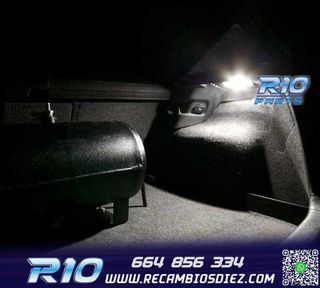 KIT 16 BOMBILLAS LED INTERIOR PARA VOLKSWAGEN VW GOLF 5 GTI