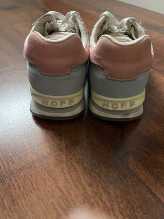 Zapatillas Hoff Beige y Rosa