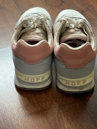 Zapatillas Hoff Beige y Rosa