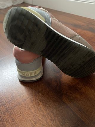 Zapatillas Hoff Beige y Rosa