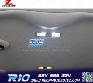 KIT 18 BOMBILLAS LED INTERIOR PARA VOLKSWAGEN VW VOLKSWAGEN