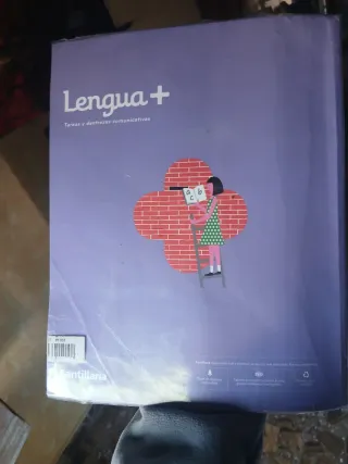 Libro escolar de lengua de 6 de primaria