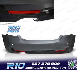 PARAGOLPES TRASERO BMW F32 F33 LOOK M PDC