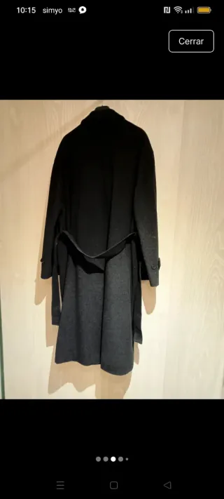 Abrigo Bizanti Lana/Cachemira/Nylon Hombre