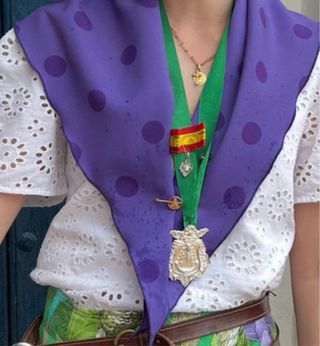 Mantoncillo de flamenca