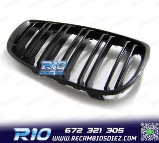 PARRILLAS BMW E92 E93 06-10 LOOK M4 NEGRO BRILLO