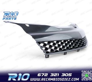 PARRILLA OPEL ASTRA H GTC 04-07 NEGRO