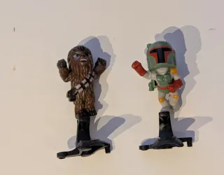 2 Figuras Star Wars Huevo Kinder