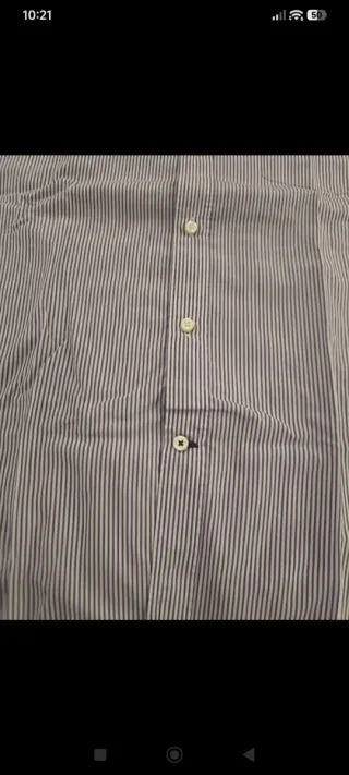 Camisa de rayas manga larga