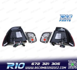 PILOTOS LED BMW E46 98-01 ROJO AHUMADO LOOK M3