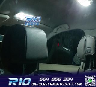 KIT 17 BOMBILLAS LED INTERIOR 2009-2016 PARA RENAULT SCENIC