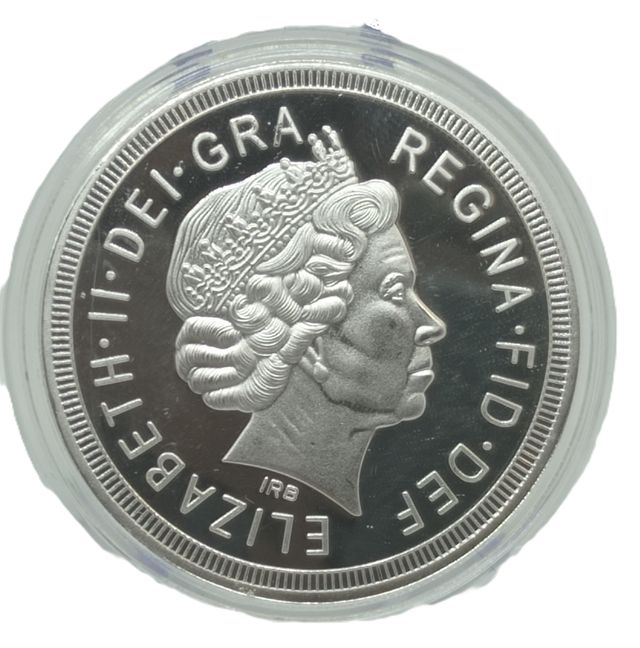 MEDALLA EL SEÑOR DE LOS ANILLOS ISABEL II