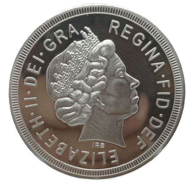 MEDALLA EL SEÑOR DE LOS ANILLOS ISABEL II