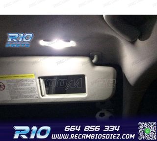 KIT 10 BOMBILLAS LED INTERIOR ACCESORIOS DE ASIENTO PARA SEA