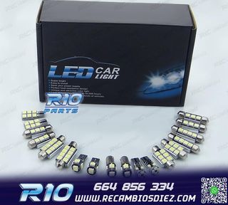 KIT 10 BOMBILLAS LED INTERIOR ACCESORIOS DE ASIENTO PARA SEA