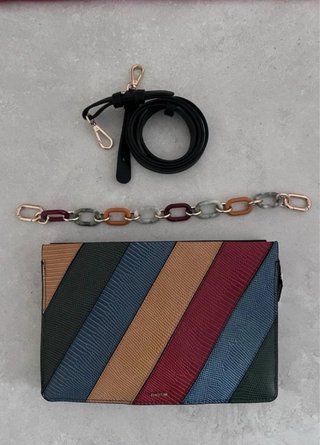 Bolso Parfois Multicolor Rayas