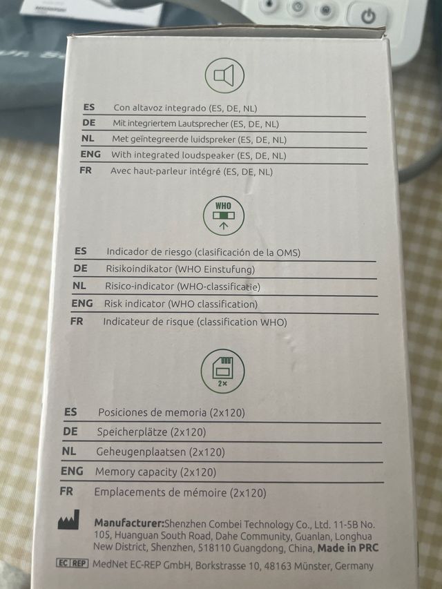 Tensiometro Brazo Dr. Senst