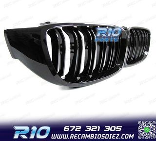 PARRILLA BMW F32 F33 F36 LOOK M4 NEGRO BRILLO
