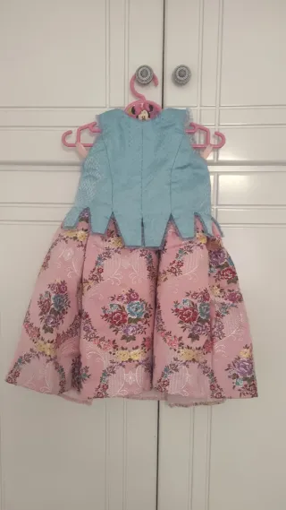 Traje de Fallera - Huertana para niña de 12 mes