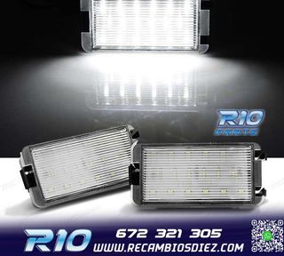 LUCES MATRÍCULA LED SEAT 93-13