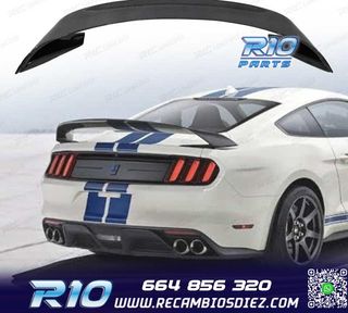 ALERON SPOILER FORD MUSTANG 15-17 LOOK GT350 CARBONO