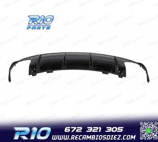 DIFUSOR MERCEDES CLA W117 13-18 LOOK AMG CLA45 NEGRO BRILLO