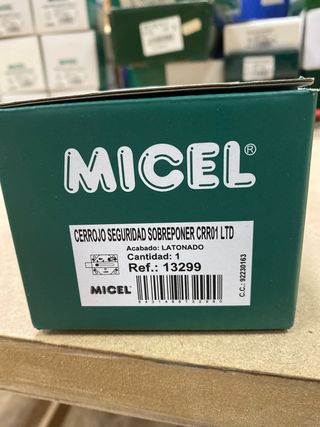Pack 4 Cerrojos Seguridad Micel Sobreponer CRR1