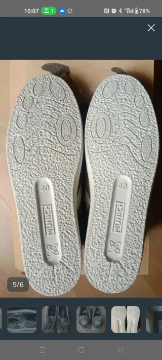 Zapatillas Munich Volata 01. Nuevas a estrenar