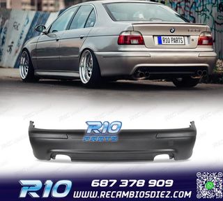 PARAGOLPES TRASERO BMW E39 LOOK M5 DOBLE SALIDA