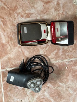 Afeitadora Philips Vintage con Estuche