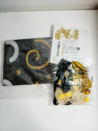 Kit para fiesta de jubilación globos pancarta