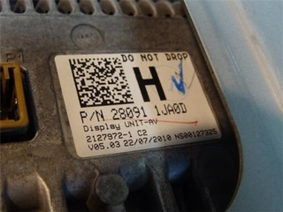 Pantalla navegador infiniti fx