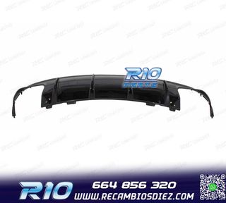 DIFUSOR MERCEDES CLA W117 16-18 LOOK CLA45 NEGRO BRILLO + CO