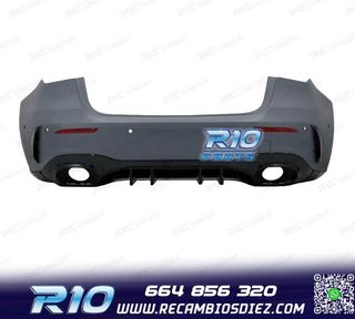 PARAGOLPES TRASERO MERCEDES CLASE A W177 LOOK A35 + COLAS E