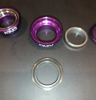 Direzione MTB 1 1/8 Ahead nuova, viola