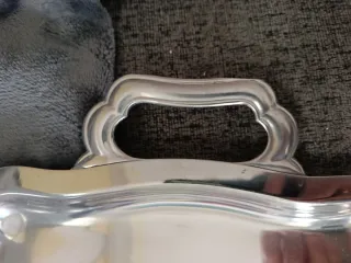 Bandeja metálica 49 cm  creo acero inoxidable